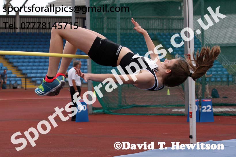 Womens under-20s high jump, Northern Senior and Under-20s Champs., Sports City, Manchester. Photo: David T. Hewitson/Sports for All Pics